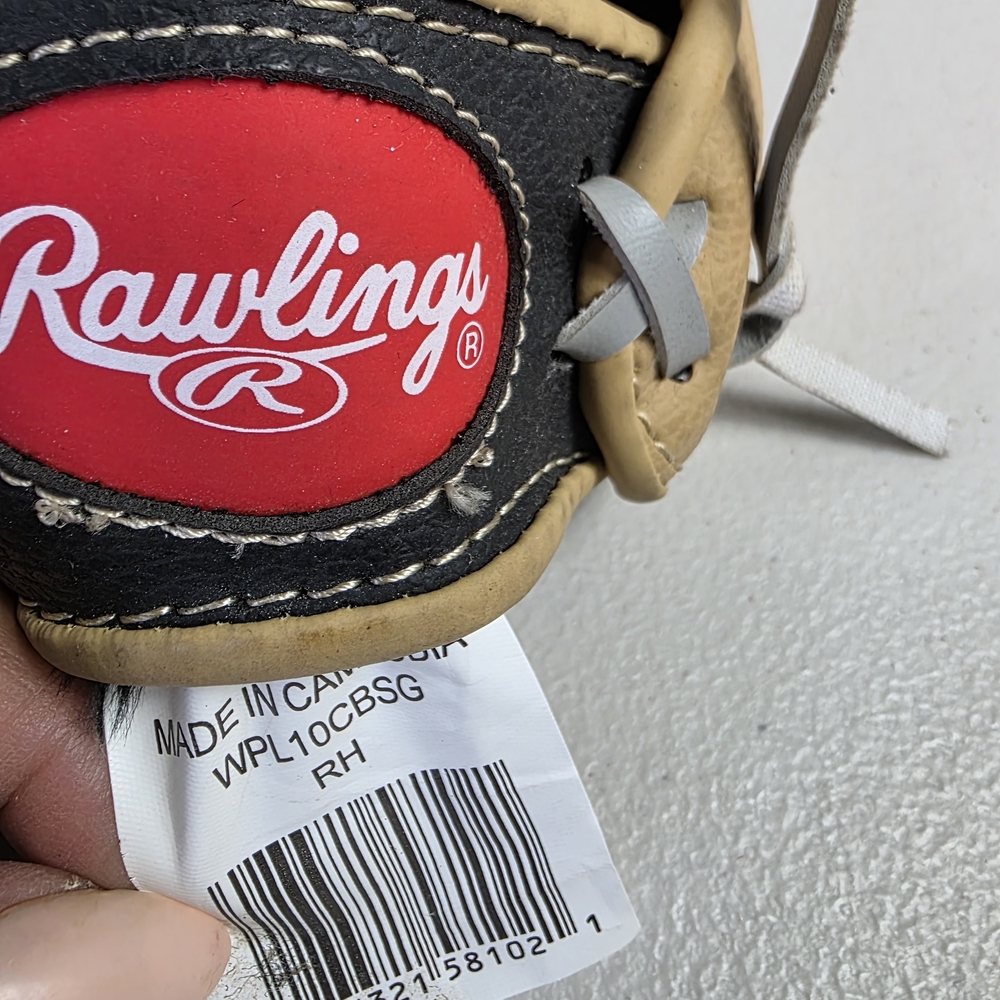 Rawlings Men’s Tan and Black Baseball Glove - Picture 5 of 9